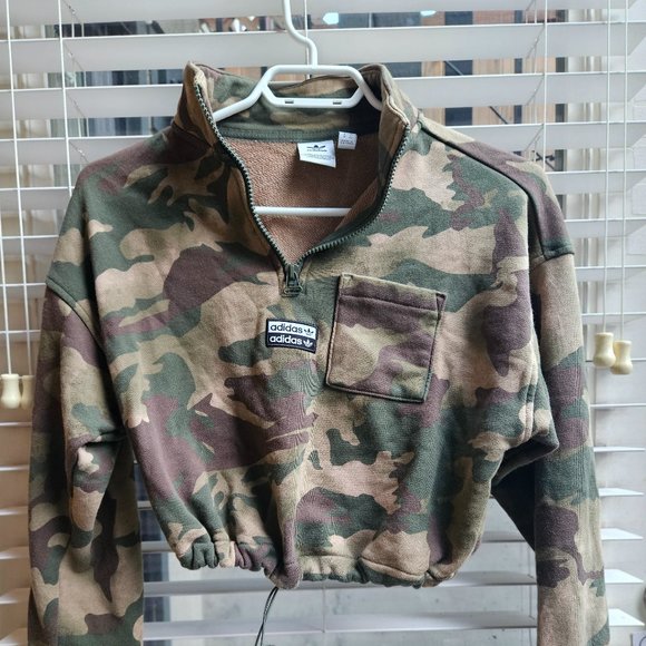 Adidas Camo Crop - Picture 1 of 4